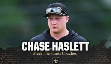 Chase Haslett | Meet the 2025 New Orleans Saints Coaches