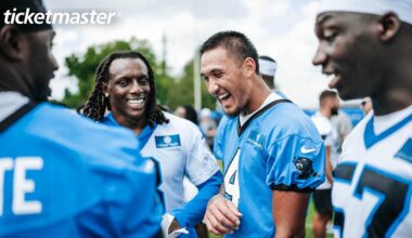 Tetairoa McMillan has a tutor every day in Jaycee Horn