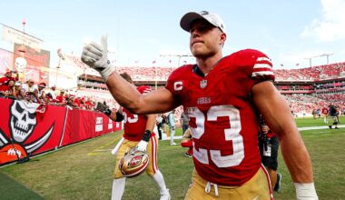 A new chapter: 49ers RB Christian McCaffrey and Olivia Culpo welcome baby girl