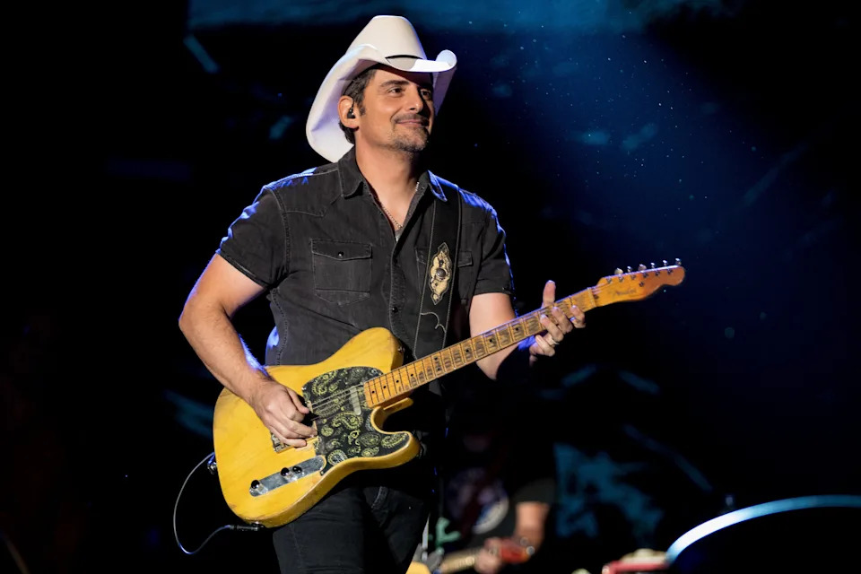 Brad Paisley is in St. Augustine this weekend.