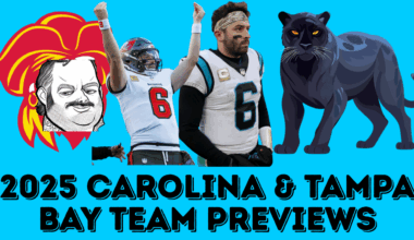 2025 Carolina Panthers & Tampa Bay Bucs Team Previews | Bottom Line Bombs (Ep. 255)
