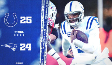 Colts bypass tie, Anthony Richardson powers in game-winning two-point conversion to beat Patriots in Week 13