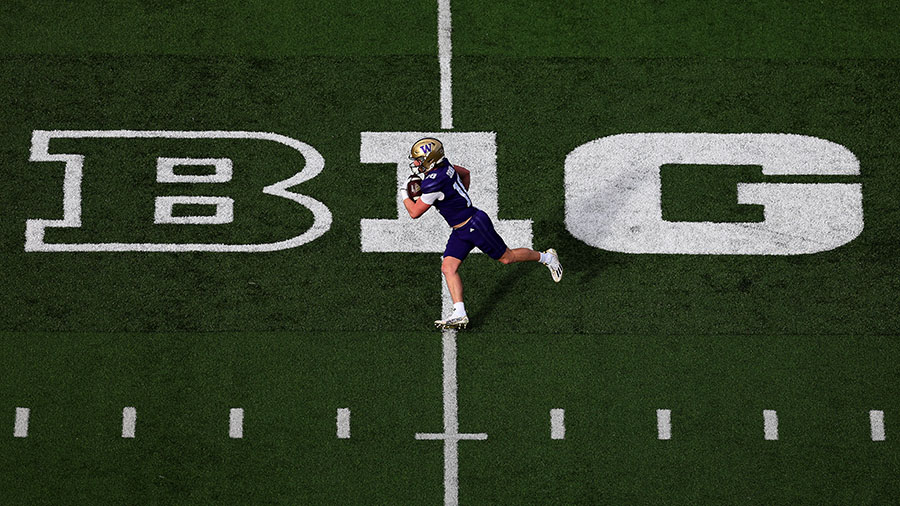 Big Ten football logo UW Huskies general...