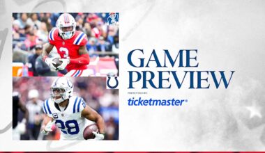 Indianapolis Colts at New England Patriots