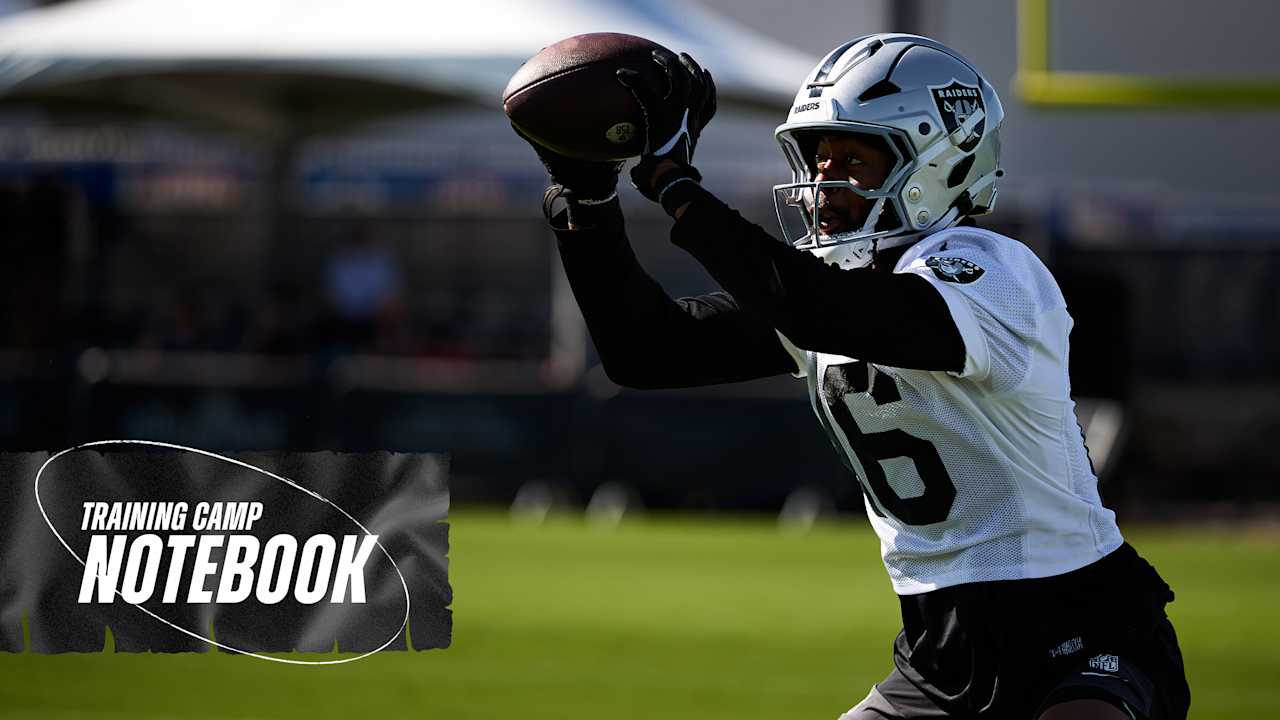 Training Camp Notebook 7/24: Jakobi Meyers comes alive in passing game - Raiders.com