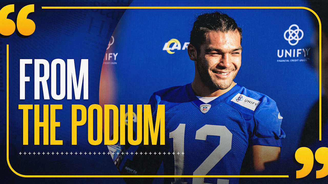 Head coach Sean McVay and wide receiver Puka Nacua discuss first day of Rams Training Camp, injury and contract updates