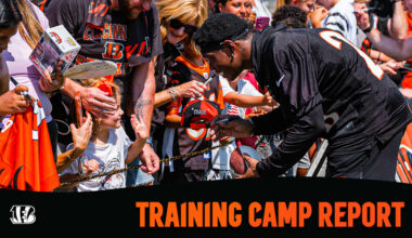 Bengals Training Camp Recap Day 1