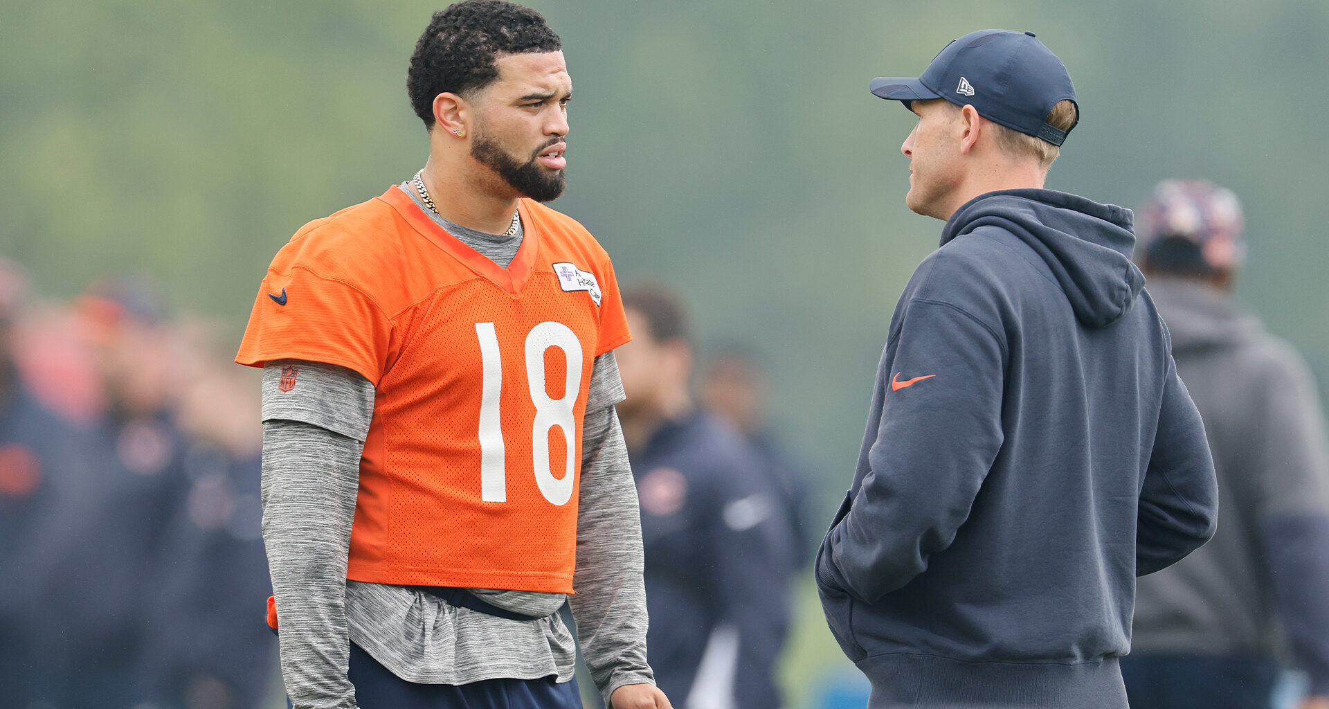 Bears camp report: Caleb Williams issues given context; Colston Loveland full-go