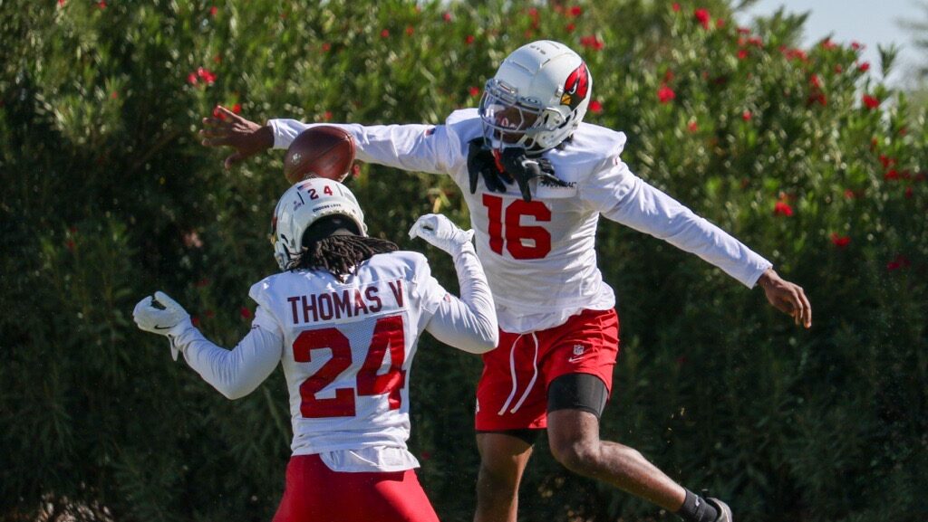 The Cardinals' defensive depth is being tested early on in training camp...