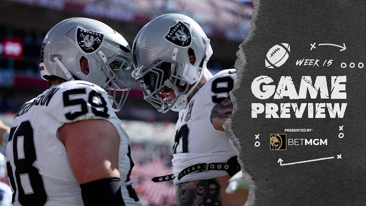 Raiders take on Falcons in Monday Night Football showdown