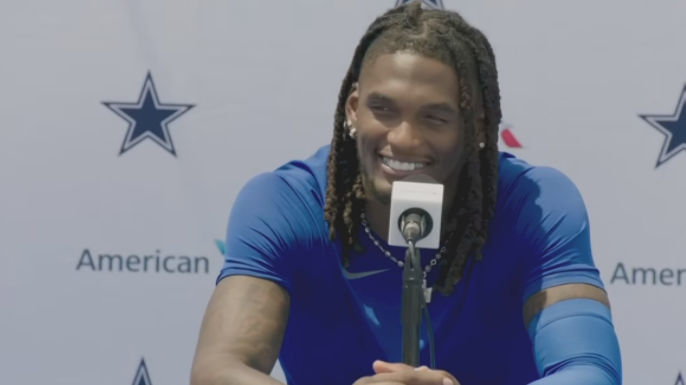 Former OU Sooner CeeDee Lamb glad to be at Training Camp with the Dallas Cowboys