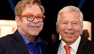 New England Patriots owner Robert Kraft throws star-studded party at $43 million mansion - with concert by Elton John