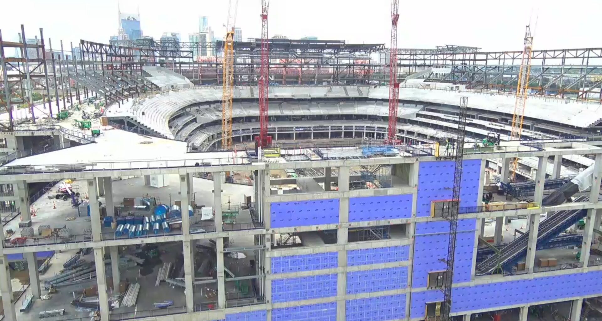 Construction of Titans' $2.2b stadium HALTED after noose found on site as cops investigate suspected racist incident