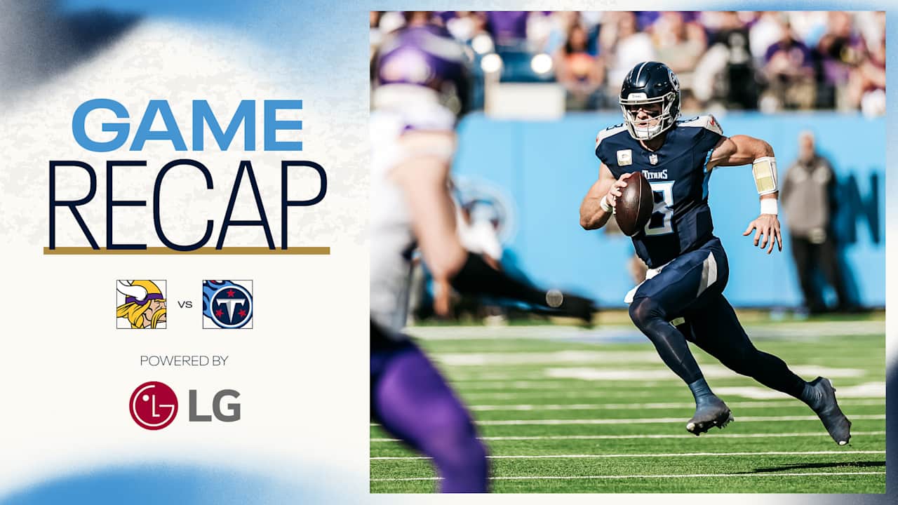 Titans Lose 23-13 to Vikings, Drop to 2-8