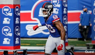 Giants host Commanders in Week 9