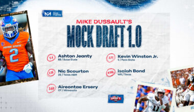 Patriots Land RB Ashton Jeanty at No. 4, Load Up on Young Talent