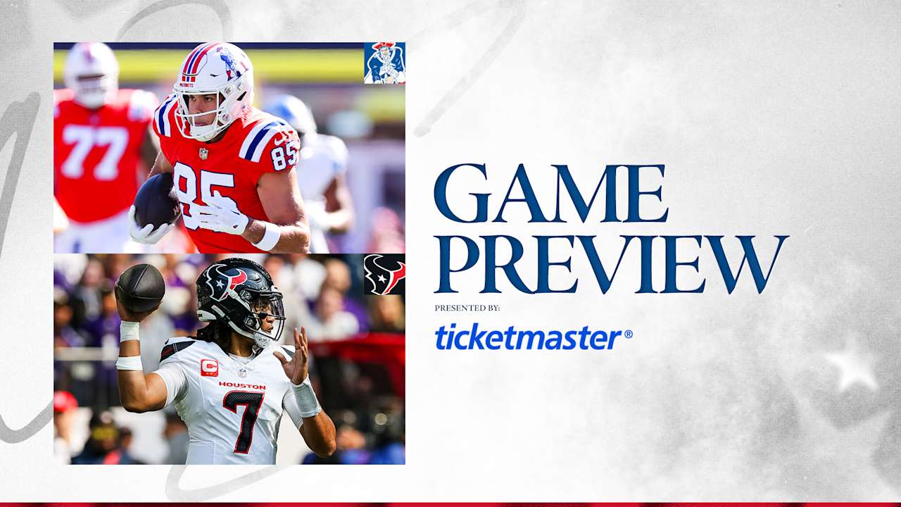 Game Preview: Texans at Patriots