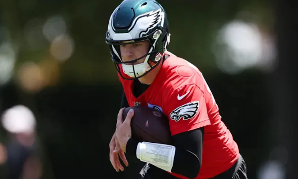 Former Philadelphia Eagles quarterback Kenny Pickett.USA TODAY SPORTS