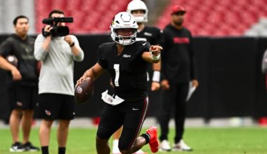 QB Kyler Murray talks about his healthy knee as Cardinals hope he runs more this season