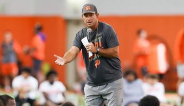 Clemson falls out of Top 10 in ESPN team recruiting rankings