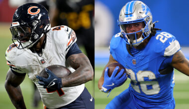 NFC North power rankings: Lions Jahmyr Gibbs leads top run game, Bears on rise