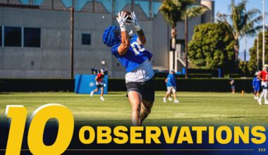 Puka Nacua shines, RBs breaking off big runs, plus notes on Nate Landman, Cobie Durant and Emmanuel Forbes