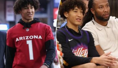 Larry Fitzgerald's son Devin becomes latest NFL legacy to join Notre Dame