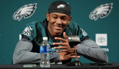 DeVonta Smith impressed by this Eagles rookie who could end up being a Week 1 starter