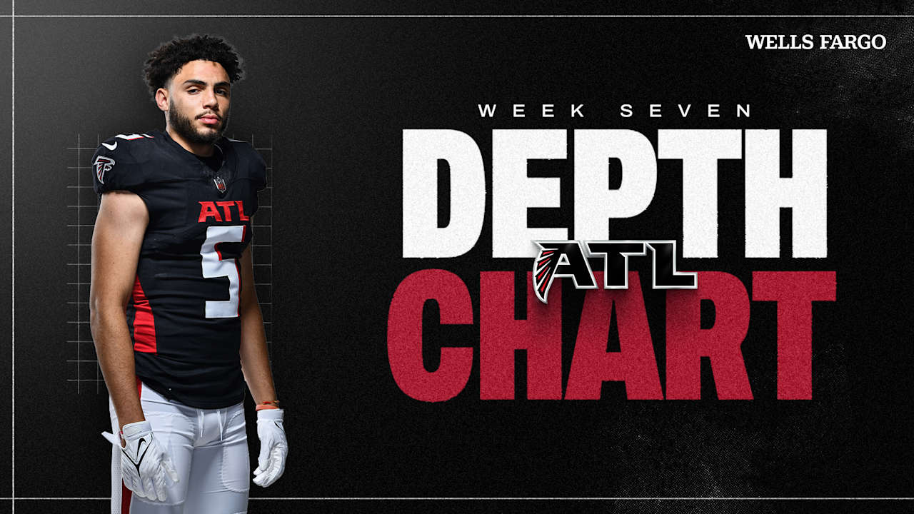 Falcons depth chart revealed ahead of Week 7 game vs. Seahawks