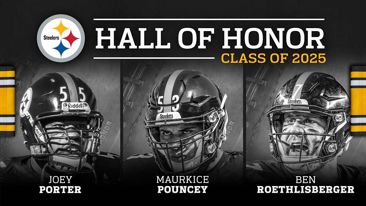 Steelers announce 2025 Hall of Honor Class