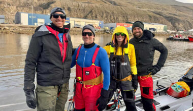 Jimmy Graham and rowing team complete the Arctic Challenge, rowing 584 miles in 10 days