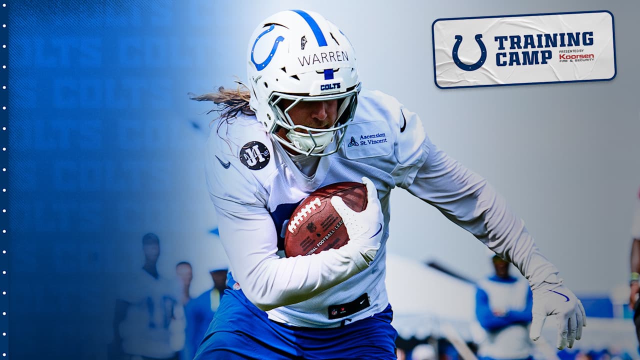 Tyler Warren, Justin Walley make strong first impressions to start training camp