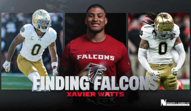 How Xavier Watts' X factor caught the Falcons' attention