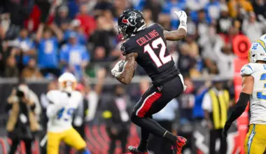 Nico Collins Third on Odds Board to Lead NFL In Receiving in 2025