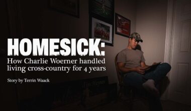 How Charlie Woerner handled living cross-country for 4 years