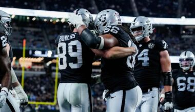 Raiders finish 2024 season with 'a group effort' against the Chargers