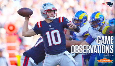 Eight Takeaways From the Patriots Loss to the Rams in Week 11