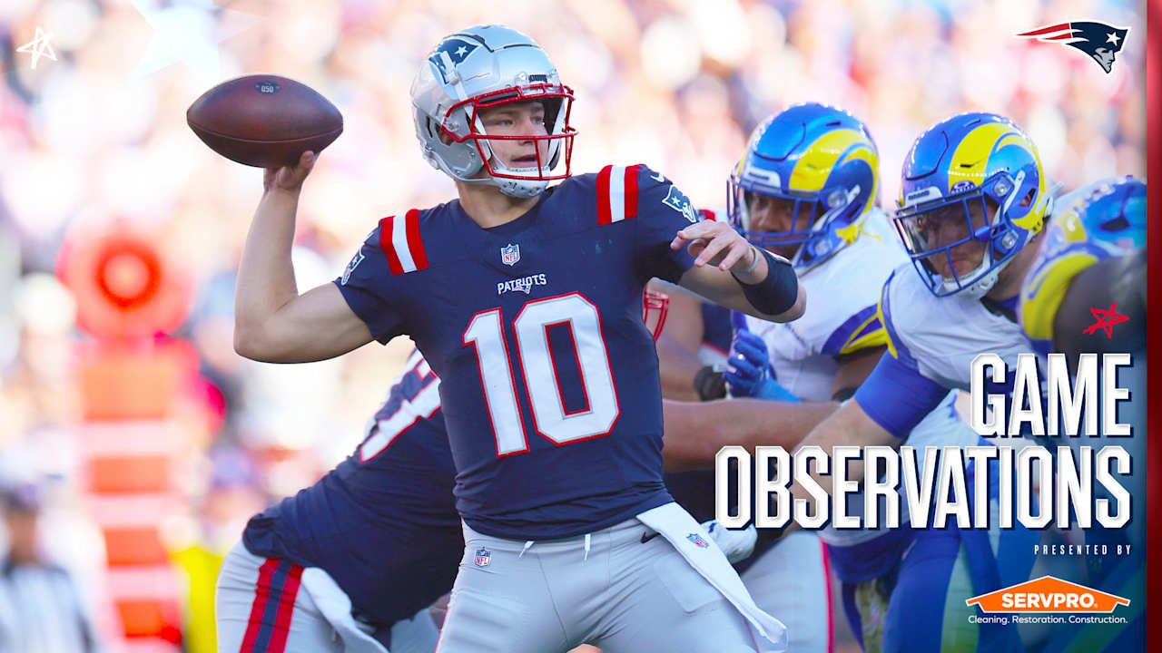 Eight Takeaways From the Patriots Loss to the Rams in Week 11