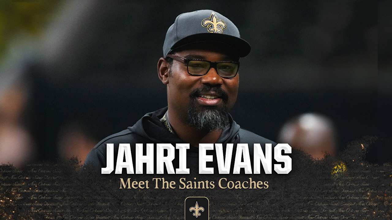 Jahri Evans | Meet the 2025 New Orleans Saints Coaches