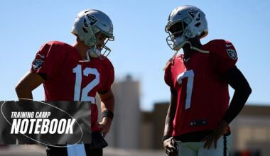 Training Camp Notebook 7/27: Geno Smith, Aidan O'Connell clicking on offense - Raiders.com