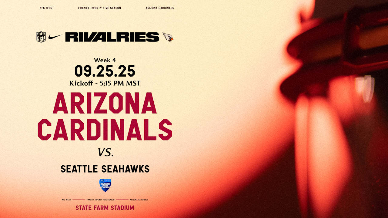 Cardinals Make Date Against Seahawks Their Rivalries Game
