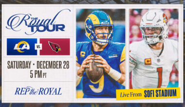 Rams vs. Arizona Cardinals at SoFi Stadium Saturday Night Football