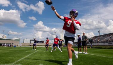 Vikings Cornerbacks; J.J. McCarthy’s Camp Debut as Starting QB