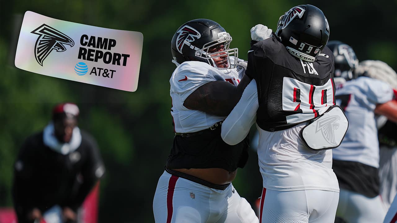 Falcons Camp Report: Pads come on at 'perfect time' - Atlanta Falcons