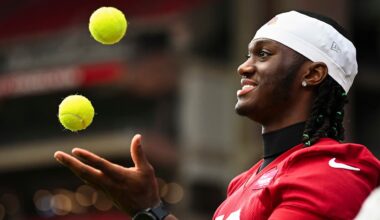 Built up to 220 pounds and more relaxed, Cardinals WR Marvin Harrison Jr. confident in Year 2 jump