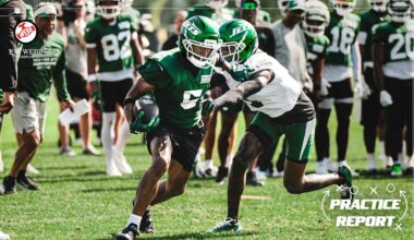 Jets Training Camp Practice Report from Day 4 (7/26/2025)