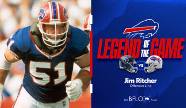 Jim Ritcher announced as Bills Legend of the Game for Week 7 against the Titans