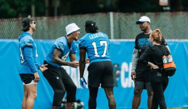 A boat, a gym, and an offseason of Panthers receiver bonding 