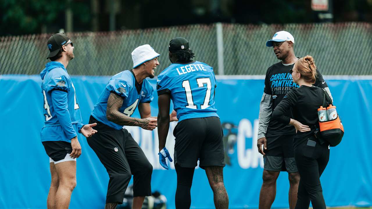 A boat, a gym, and an offseason of Panthers receiver bonding 