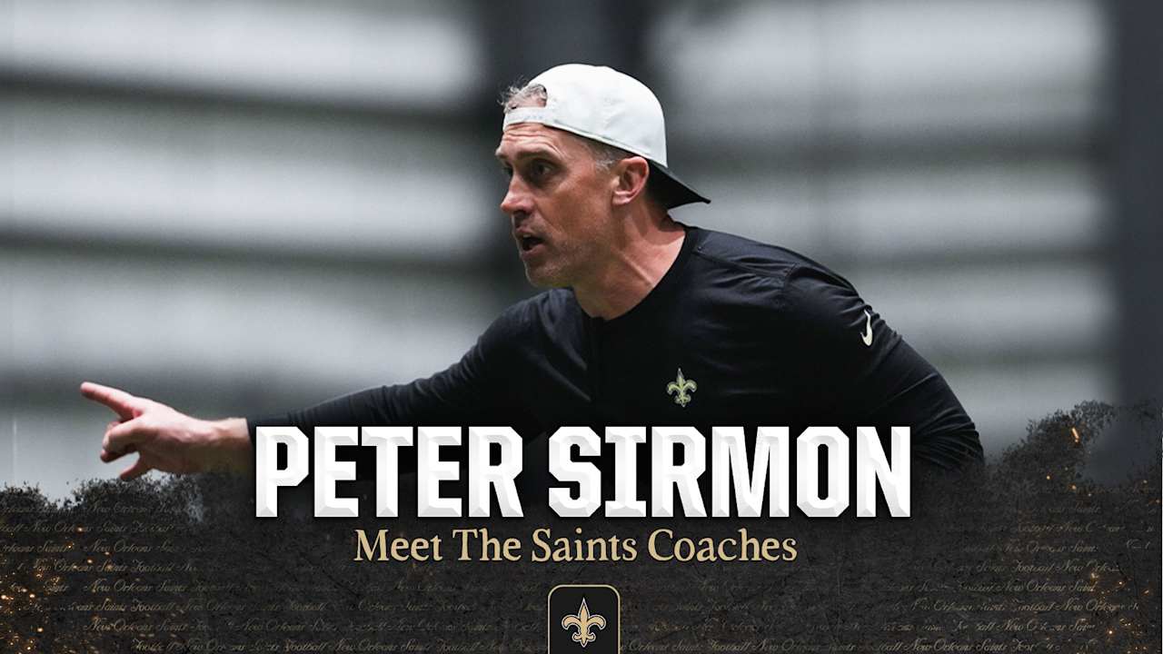 Peter Sirmon | Meet the 2025 New Orleans Saints Coaches